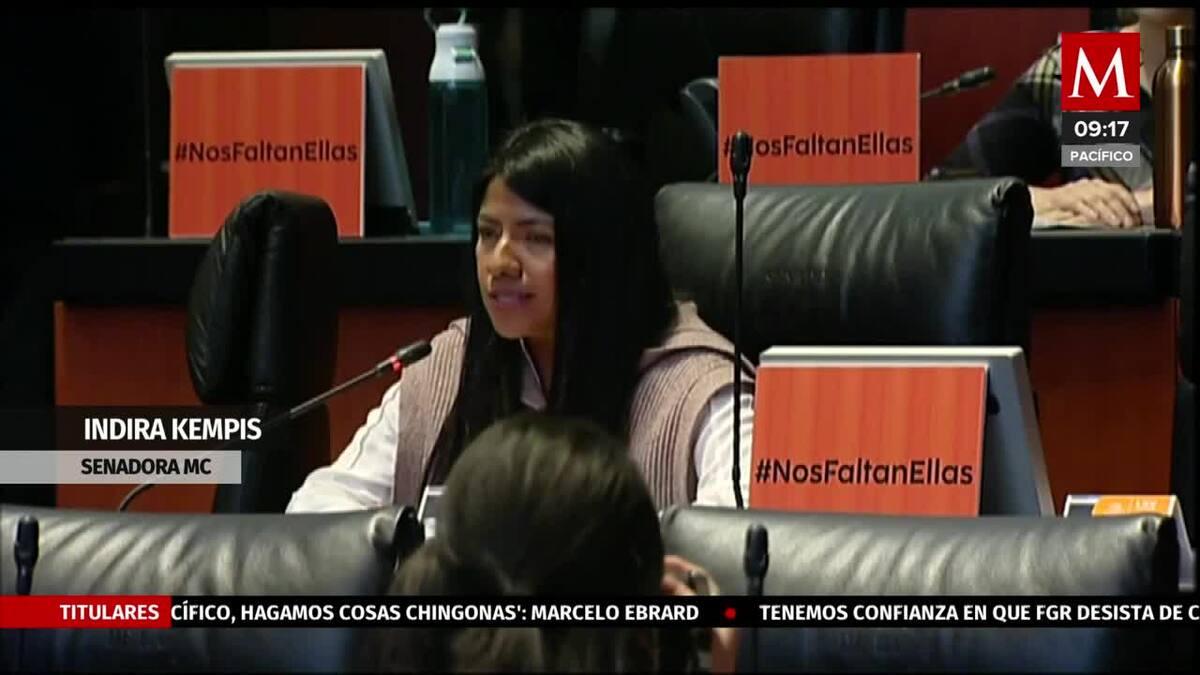 Senadoras conmemoran el 25N con el #NosFaltanEllas