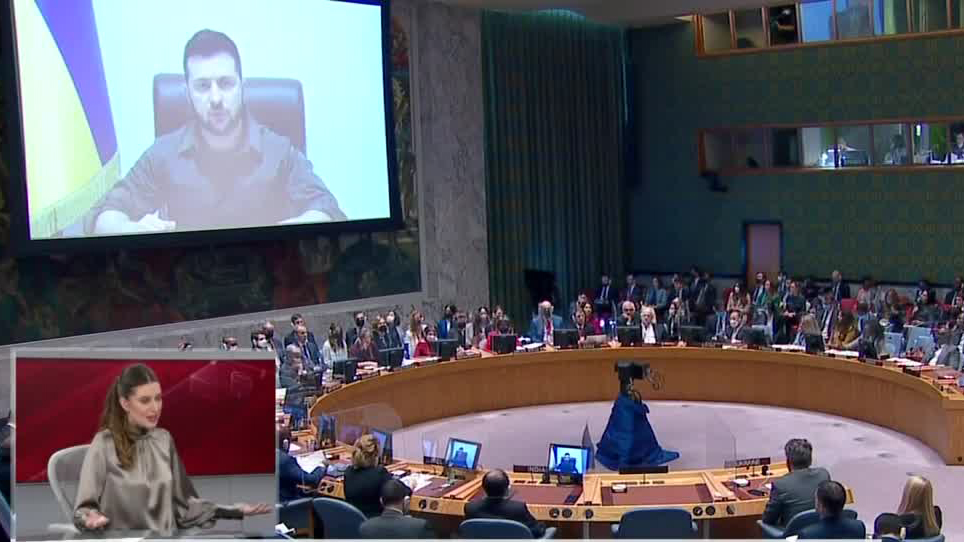Zelenski pide condena contra Rusia
