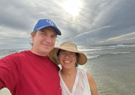 La pareja realizaba un recorrido en kayaks. (Gabriela Medina)