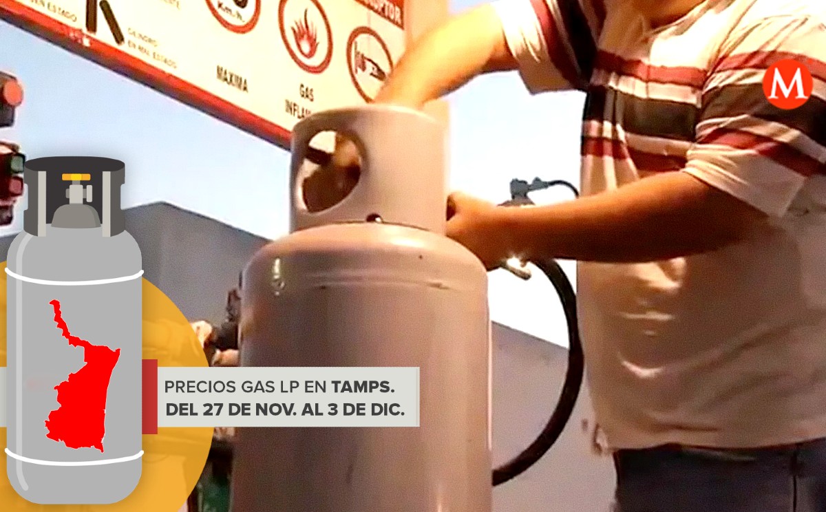 Precio del gas LP en Tamaulipas