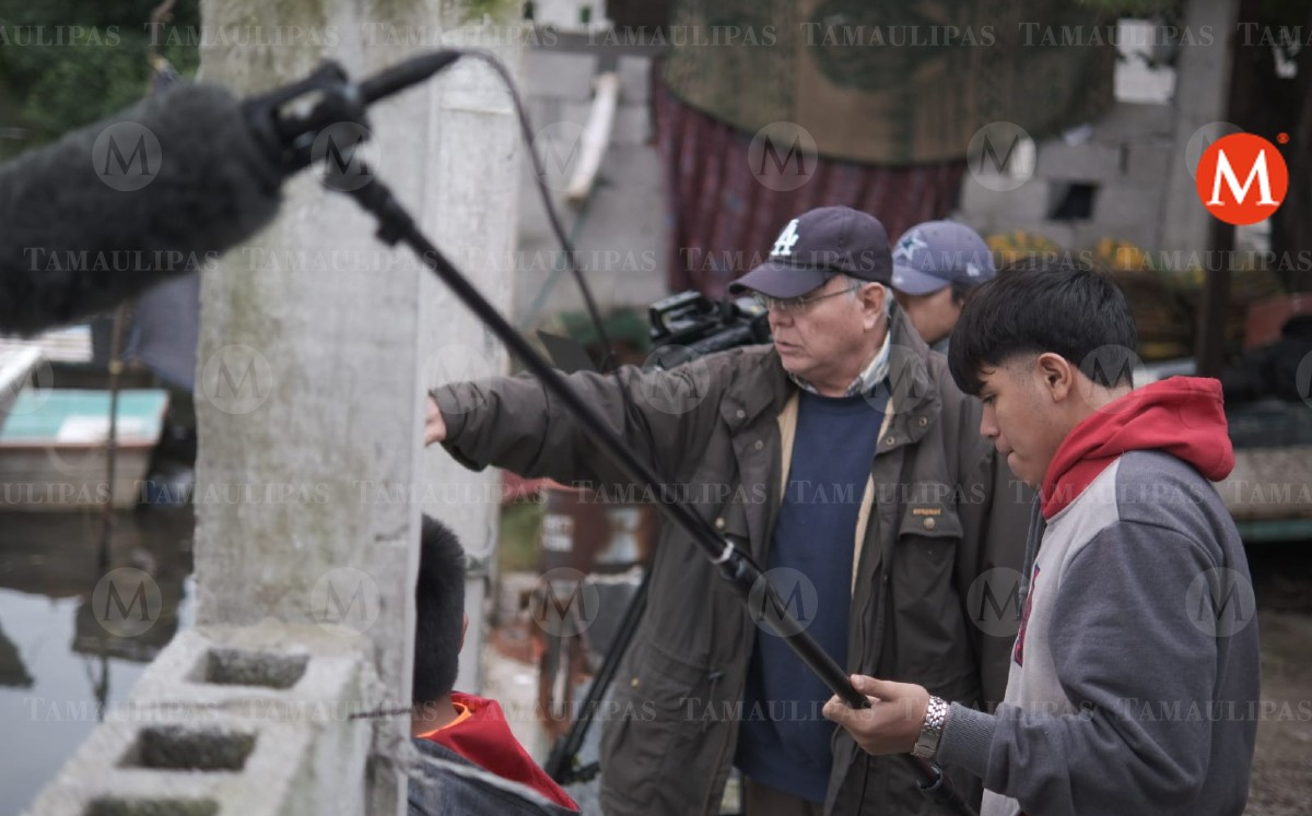 Carlos Bonavides filma película en "La Ribera" y diversas colonias de Tampico.