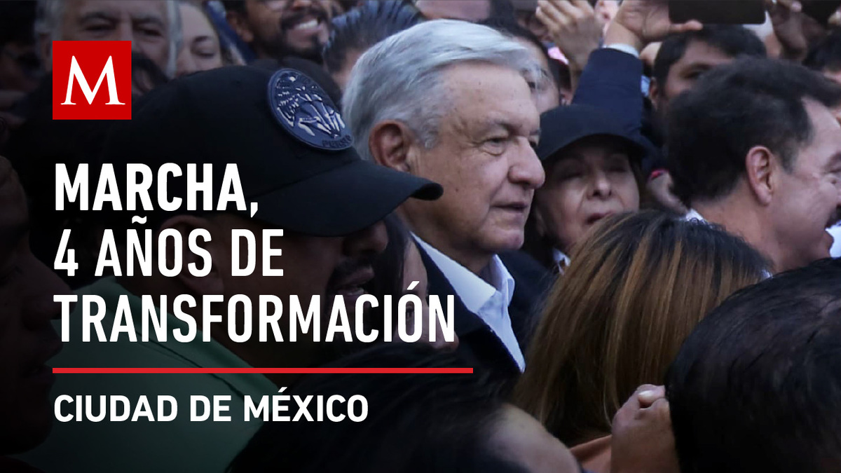Marcha: 4 Años de transformación