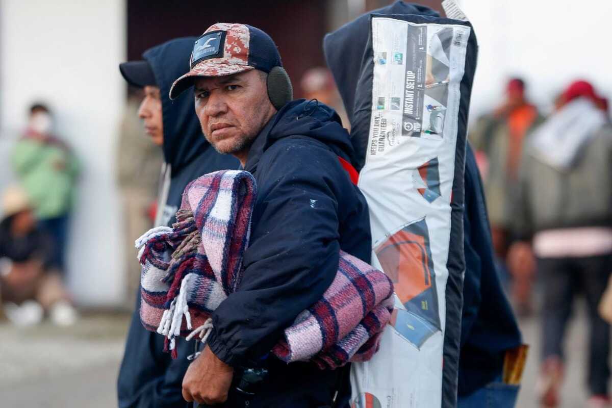 Migrantes centroamericanos en su pasó por la ciudad de Puebla |  Andrés Lobato