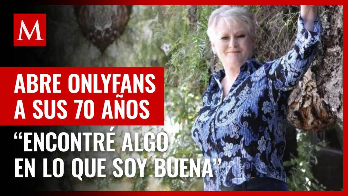 Mujer de 70 años abre su cuenta de OnlyFans