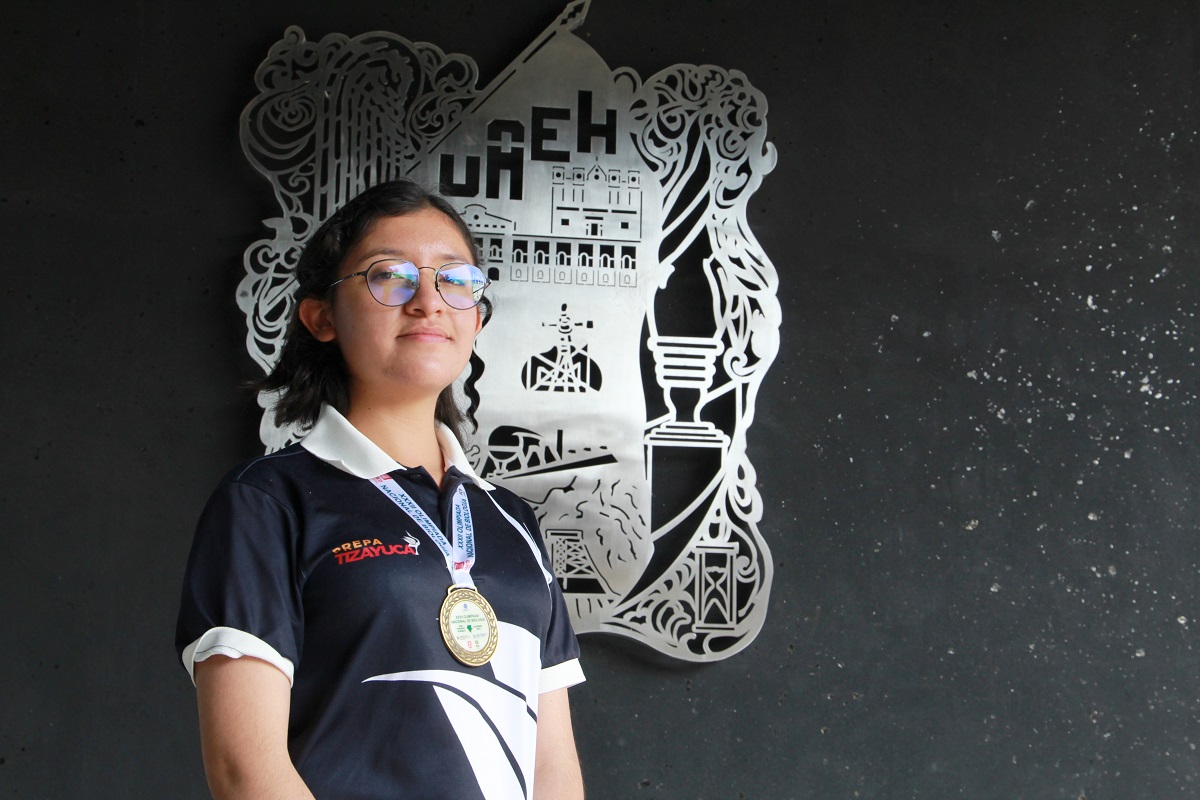 Sandra Ramírez Machorro, medalla de bronce en la Olimpiada Nacional de Biología (Cortesía)
