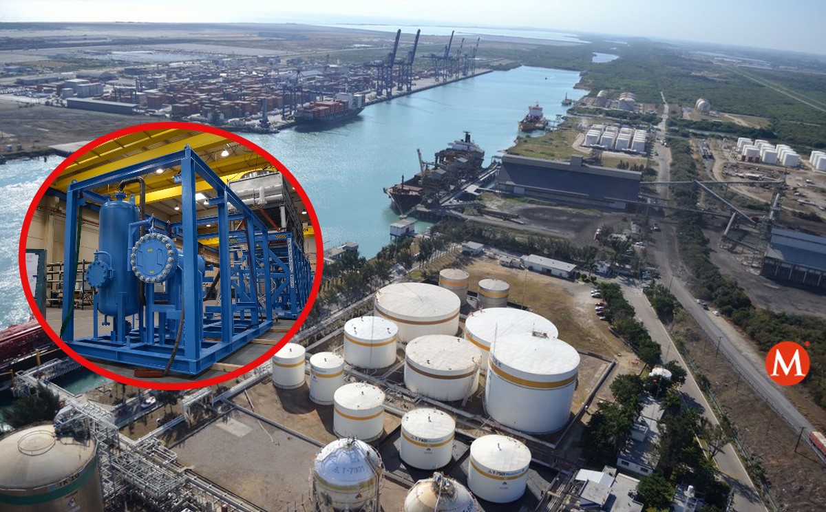 Fábricas de equipo para plantas de licuefacción de gas se instalarán en Altamira, informó el gobierno federal.