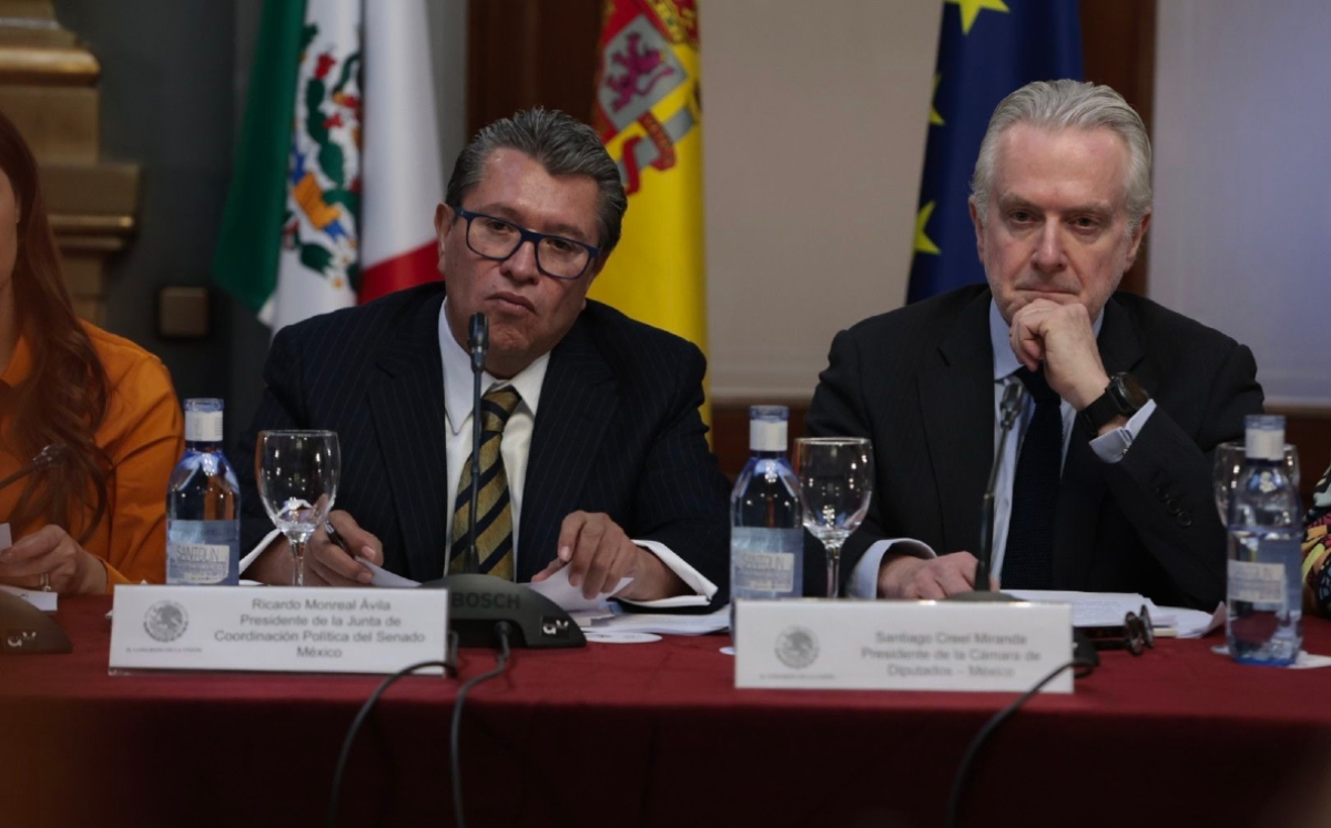 Los legisladores acudieron a la reunión con sus homólogos españoles. | Especial