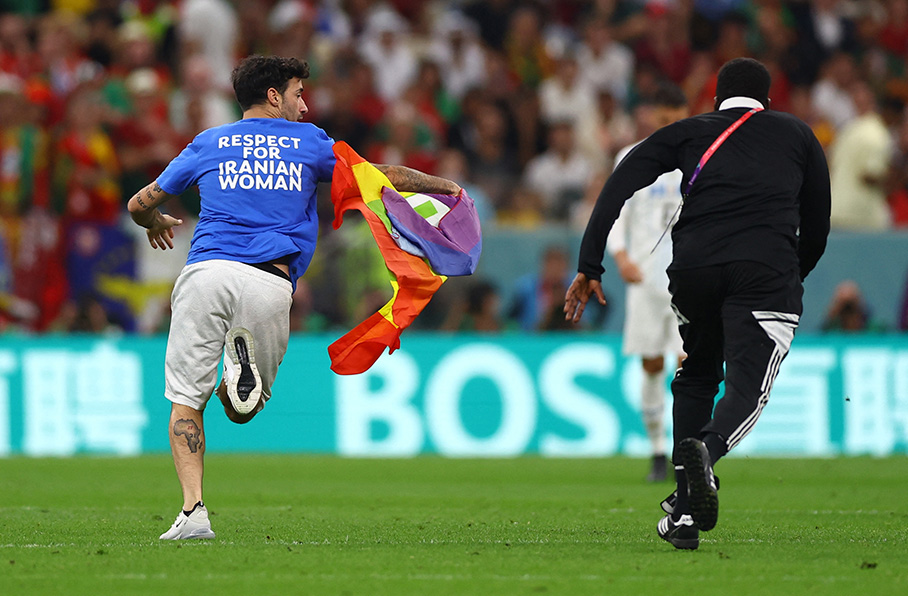 Ante las controversias en Qatar 2022 respecto a la discriminación, se han presentado diversas protestas en la copa del mundo.
