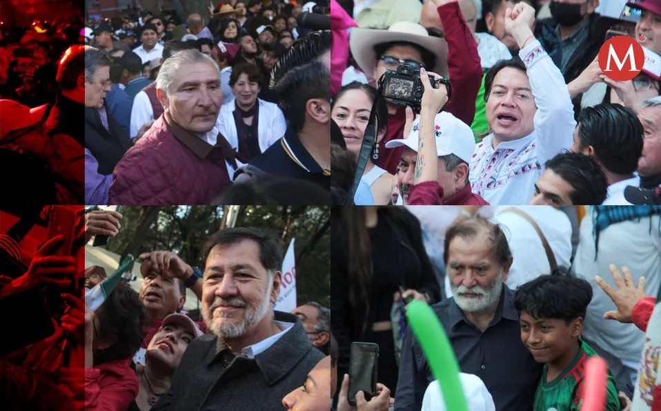Anaya denuncia acarreo en marcha de AMLO