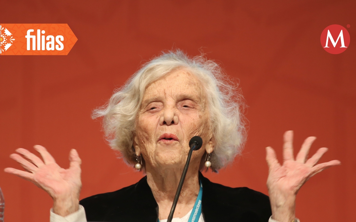 Elena Poniatowska, escritora y periodista, en la FIL Guadalajara 2022. (Foto: Ariel Ojeda)