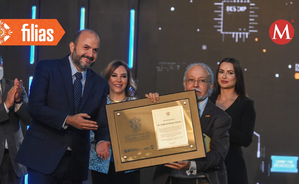 Guillermo Orozco fue reconocido por organizadores de TVMorfosis