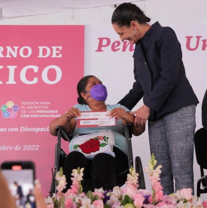 La pensión para las personas con discapacidad en la Ciudad de México ya es universal.