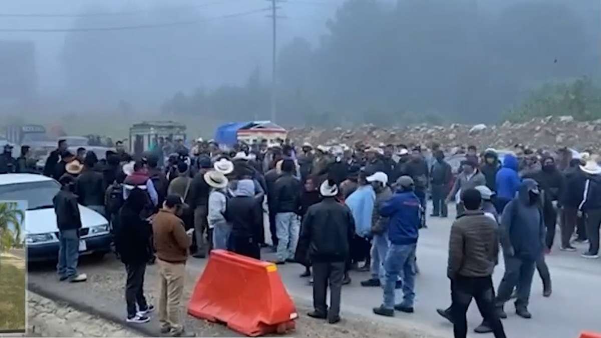 Pobladores piden desarticulación de "Los Motonetos" en Chiapas
