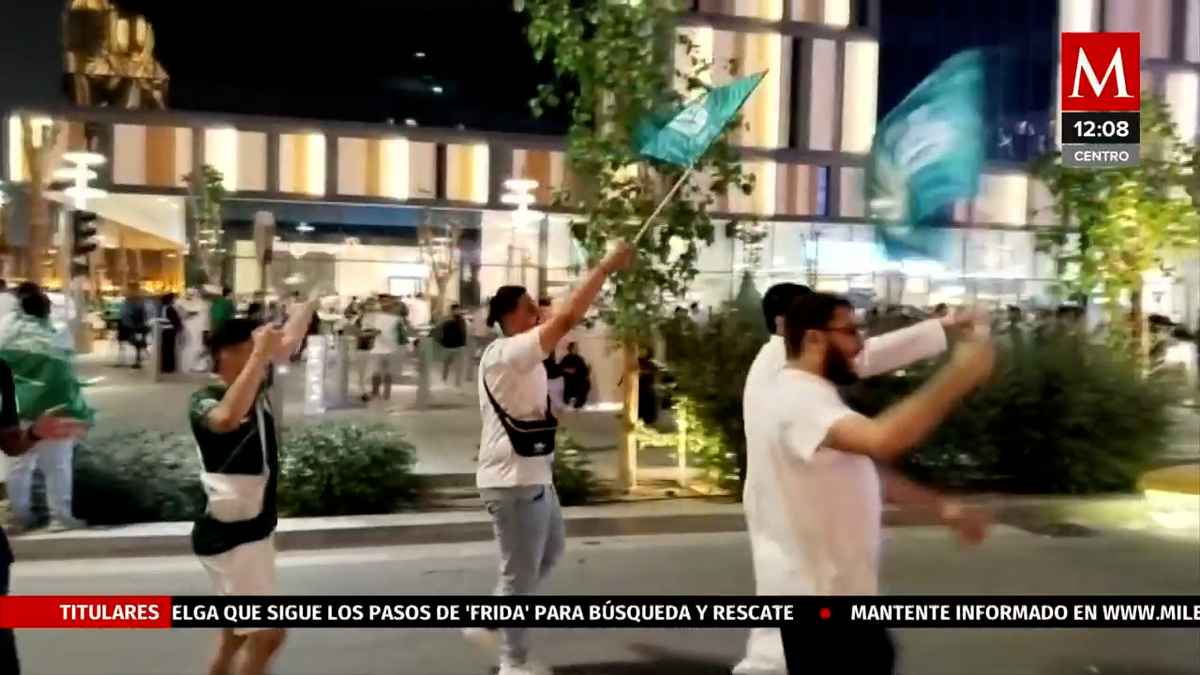 Así es el ambiente en Qatar previo al partido México vs Arabia Saudita