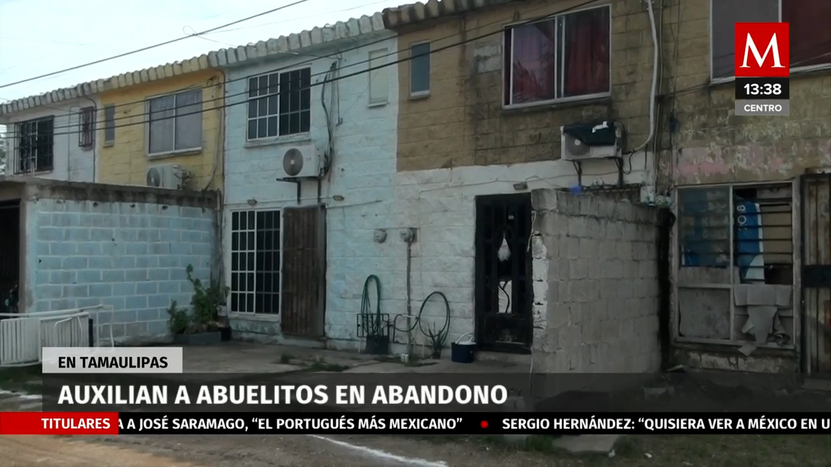 Auxilian a abuelitos en abandono en Tamaulipas