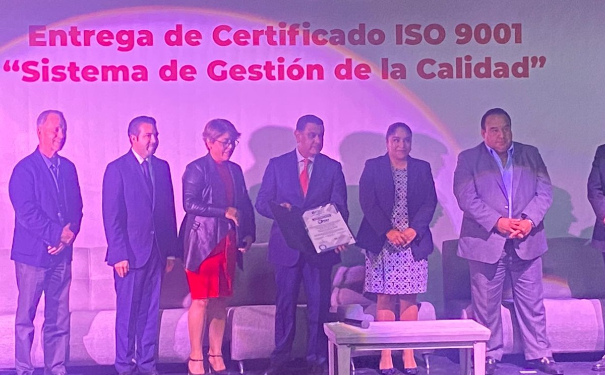 El ayuntamiento de Tlalnepantla recibió la certificación ISO 9001. (Daniela Lecuona)
