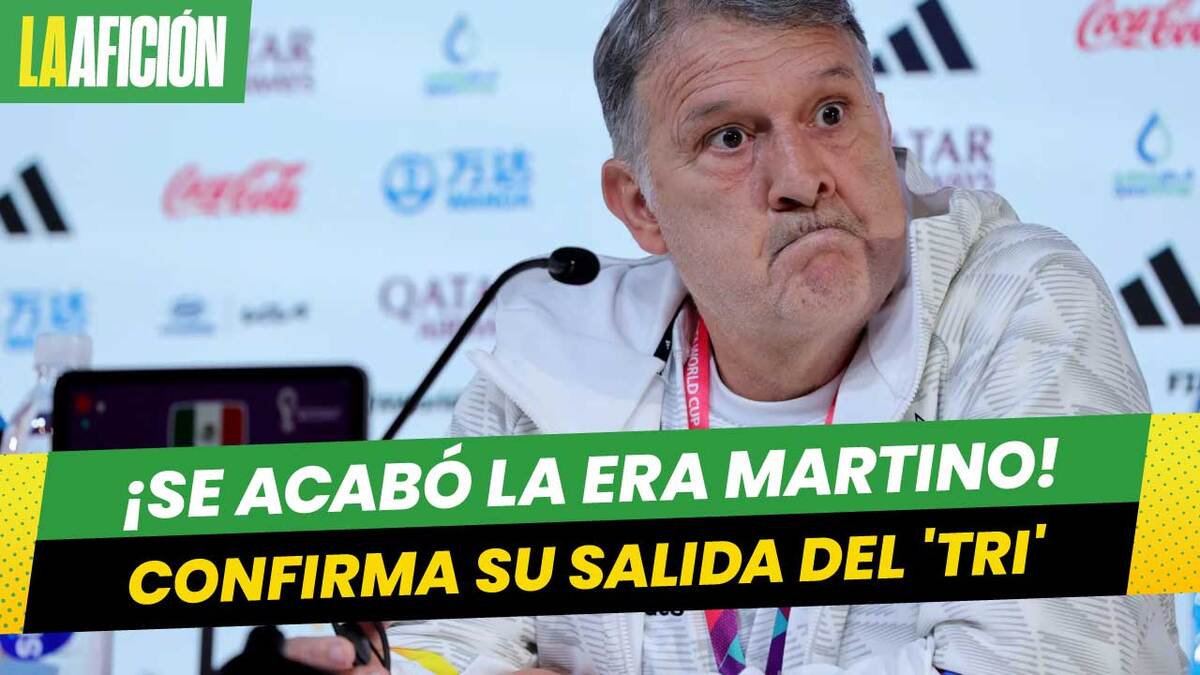 Gerardo Tata Martino deja la dirección técnica de México