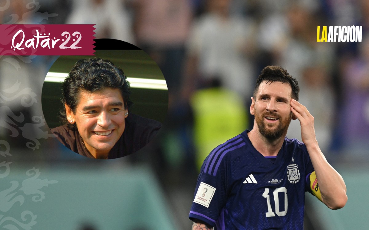 Lio Messi asegura que Diego Armando Maradona estaría feliz por él (AFP/ instagram: @maradona)