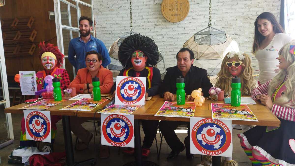 Payasos de Hidalgo señalan que son cuidadosos con sus espectáculos (Elizabeth Hernández)