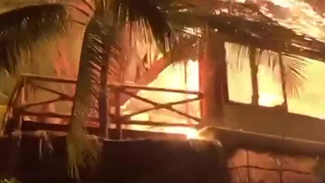 ¿Qué se sabe sobre el incendio en Holbox?