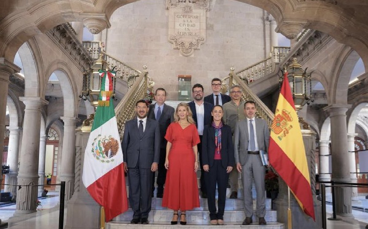 Sheinbaum se reunió con el embajador de España en CdMx. | Twitter Claudia Sheinbaum