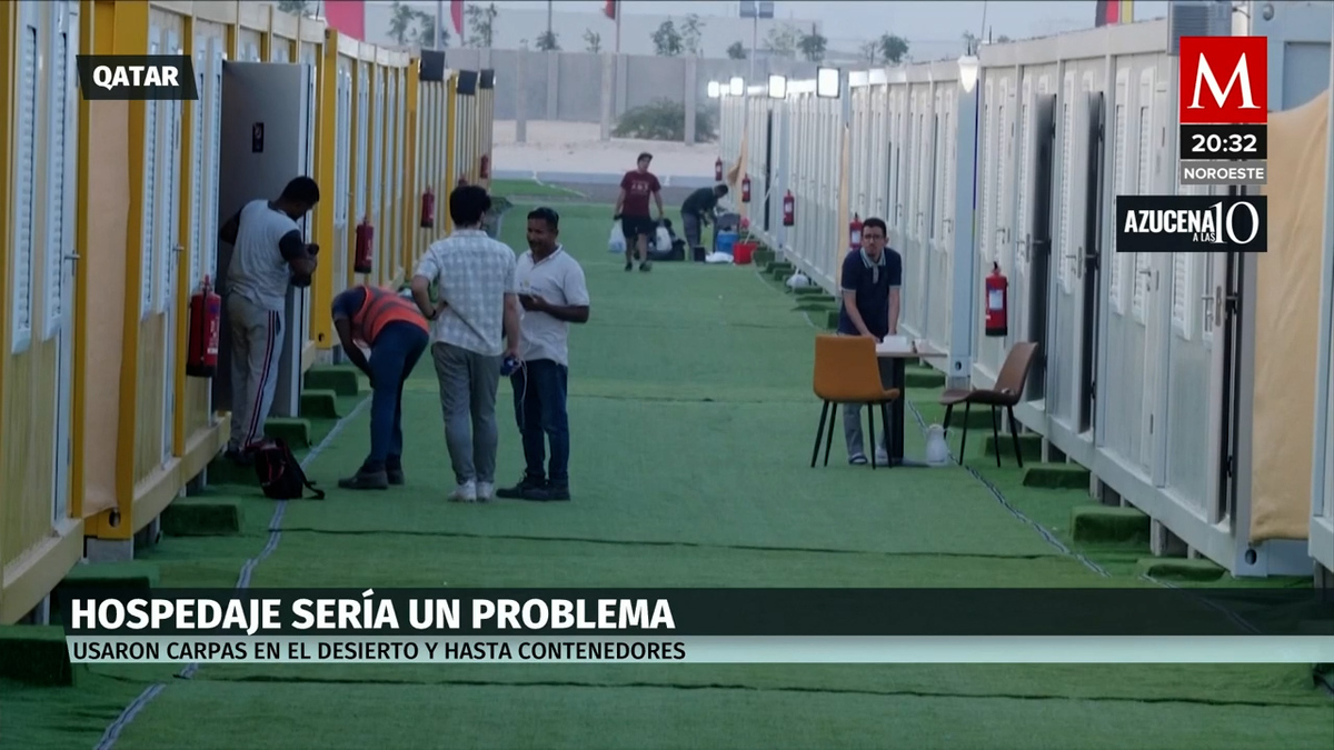 Los campamentos prefabricados para fans "premium" en Qatar son todo lo que nadie se esperaba
