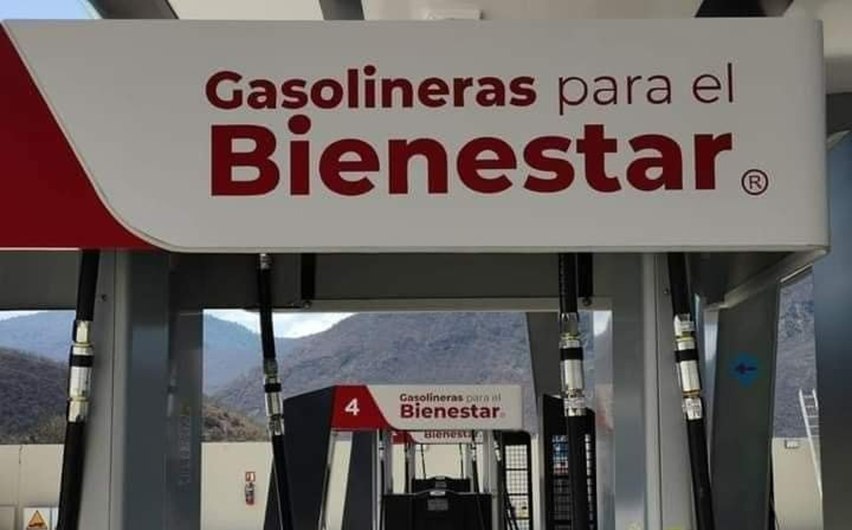 Estación de Gasolineras para el Bienestar. (Foto: Especial)
