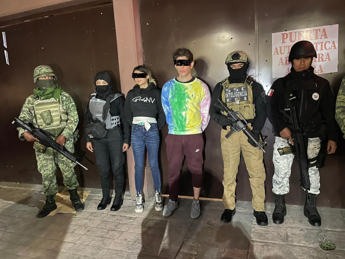 Fueron detenidos en la alcaldía Miguel Hidalgo. (Especial)