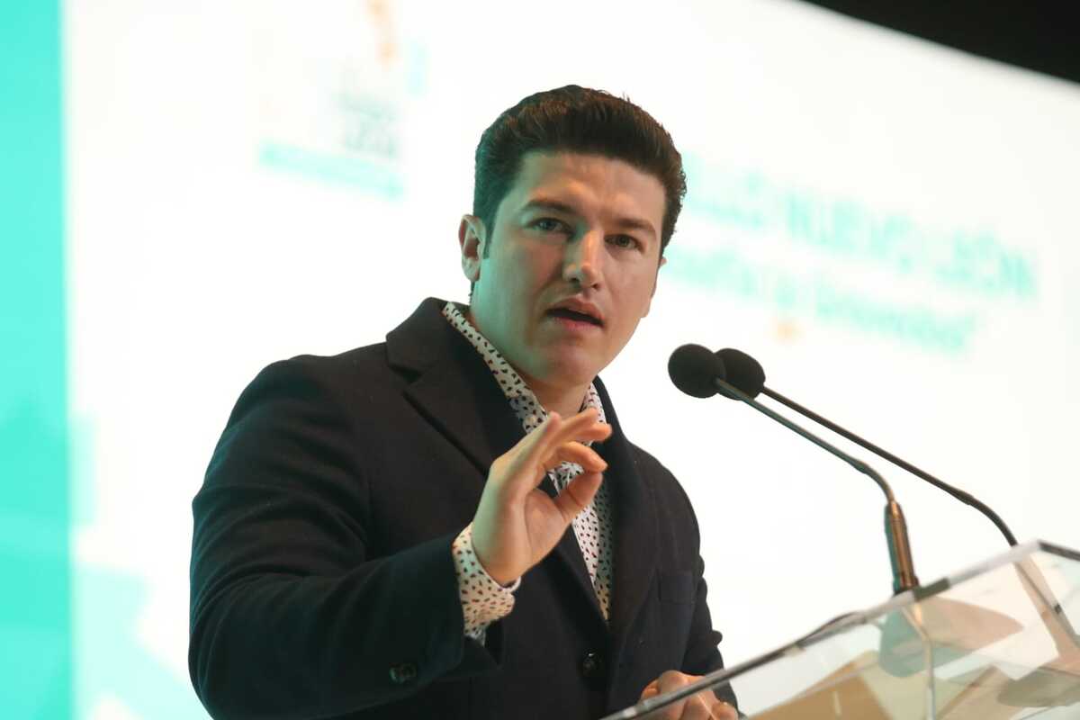 El gobernador de Nuevo León, Samuel García. Foto: Raúl Palacios