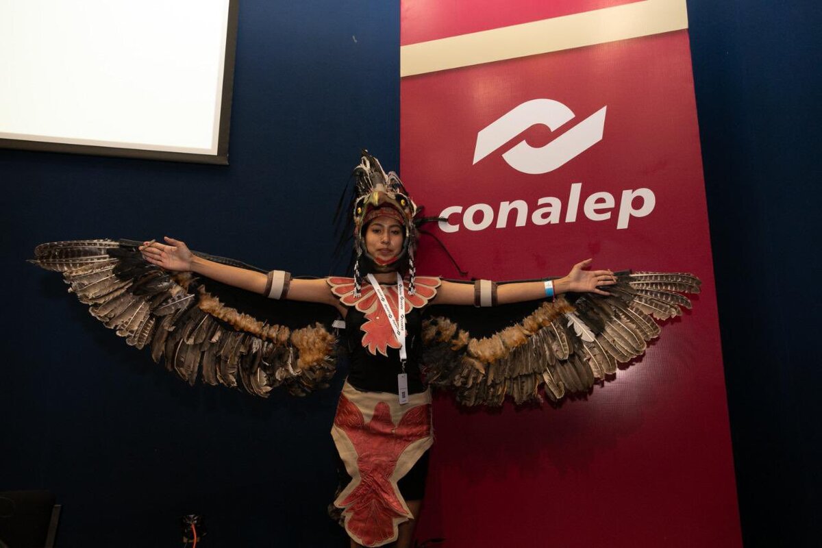 Madai Maldonado Trujillo, alumna galardonada con la medalla ICA en la categoría "Patriotismo" (Cortesía)