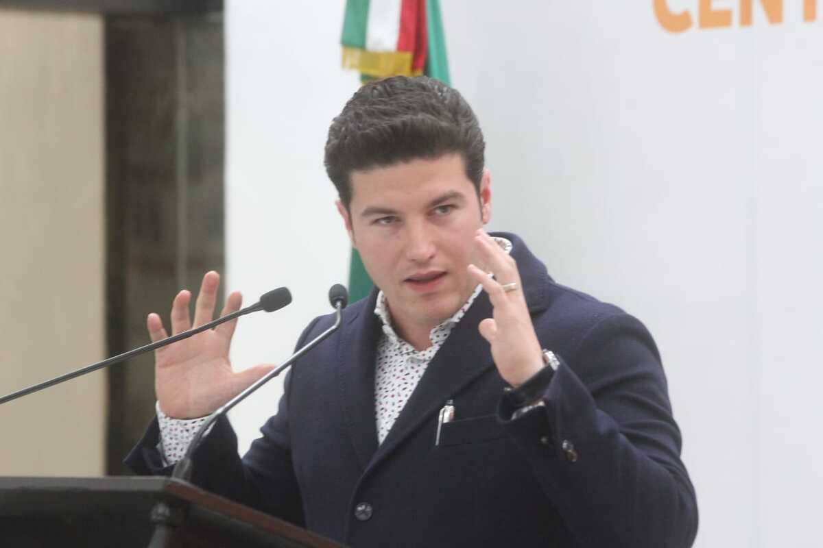 Samuel Garcia, gobernador de Nuevo León. Foto: Leonel Rocha