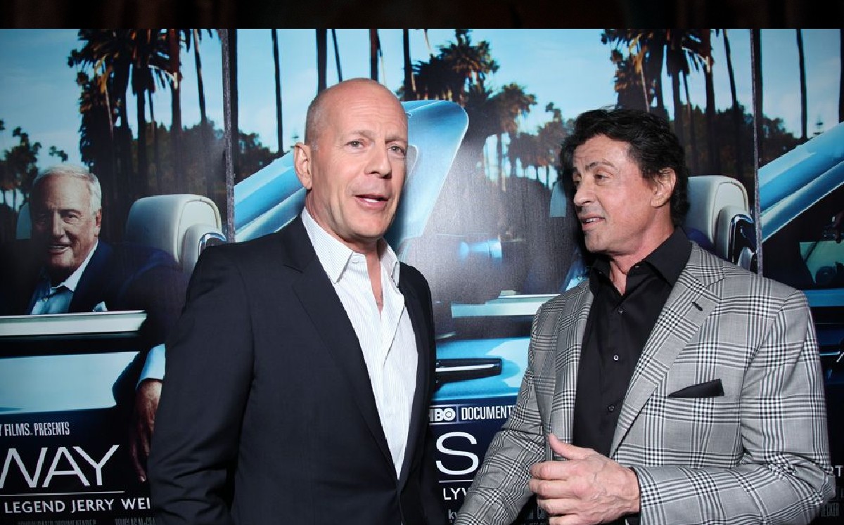 Sylvester Stallone lamenta estado de salud de Bruce Willis (Instagram).