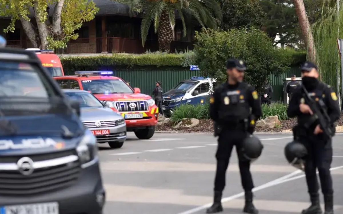 Una carta exploto días antes en la embajada de Ucrania | AFP
