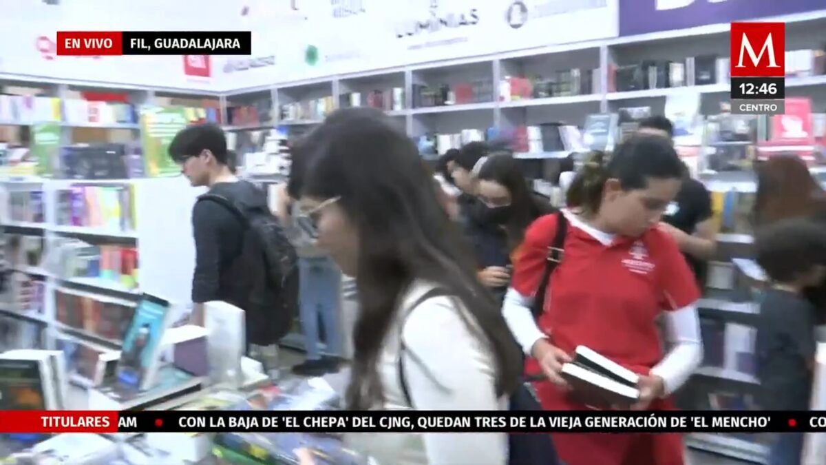 Abarrotan estudiantes FIL Guadalajara en últimos días