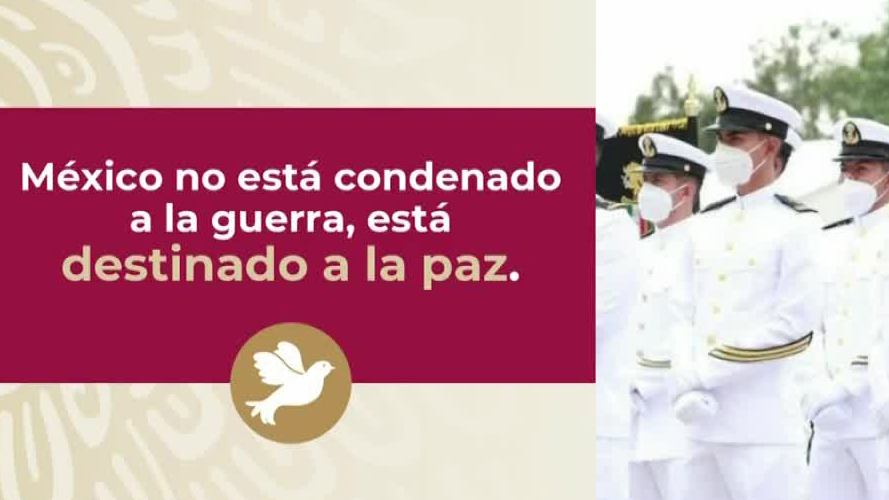 México está destinado a la paz: Rosa Icela Rodríguez
