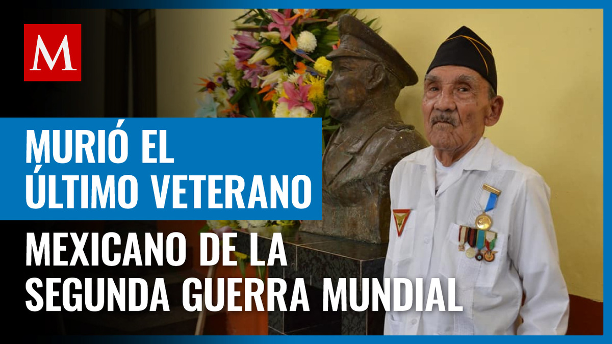 Murió último veterano mexicano de la Segunda Guerra Mundial