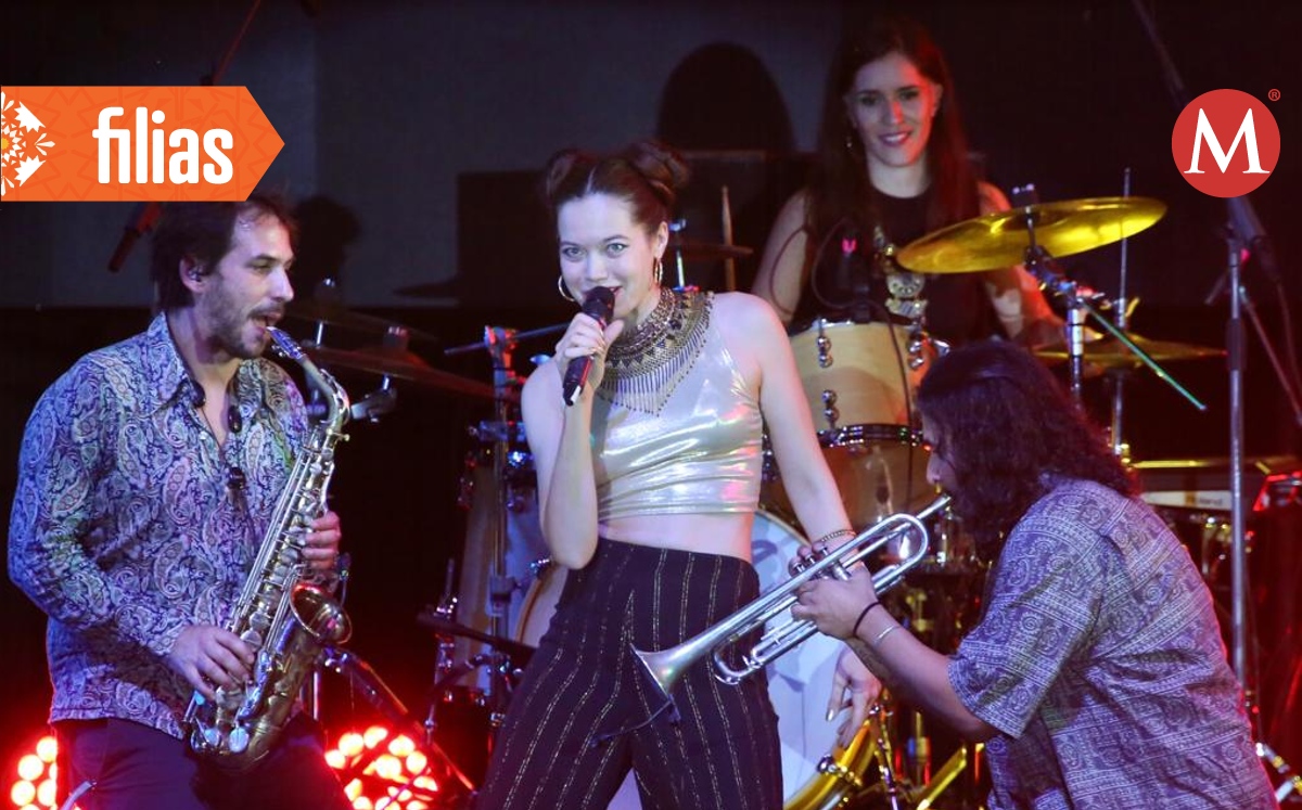 Balkumbia, anoche en el Foro FIL. (Foto: Ariel Ojeda)