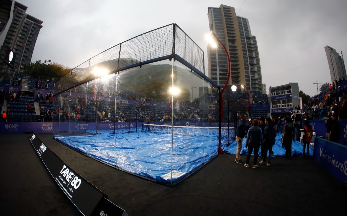 Se posponen las semifinales en el México Major Premier Pádel por condiciones climatológicas (Jorge López)