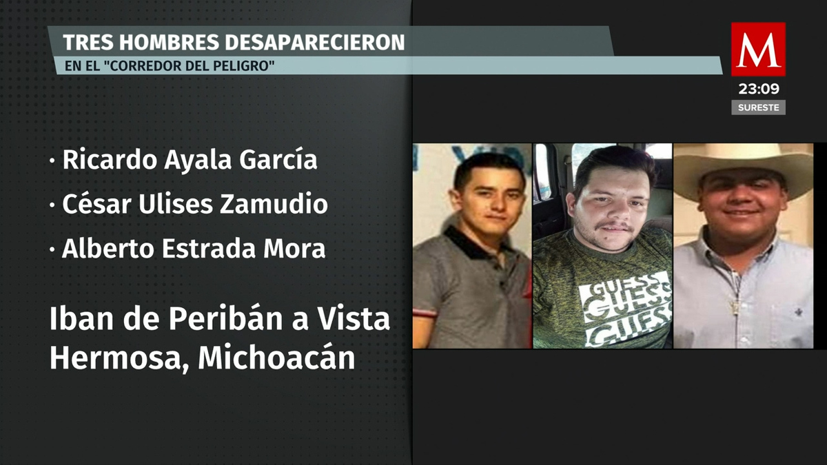 Reportan la desaparición de tres jóvenes, autoridades niegan búsqueda