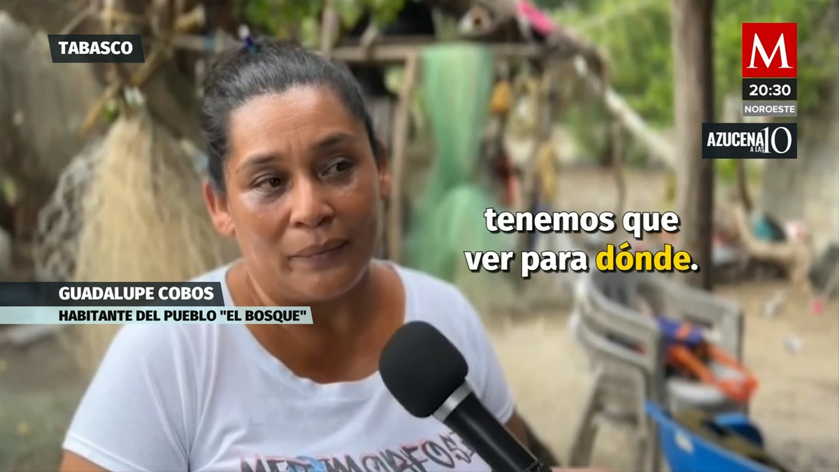 Tabasco, bajo el agua por el cambio climático