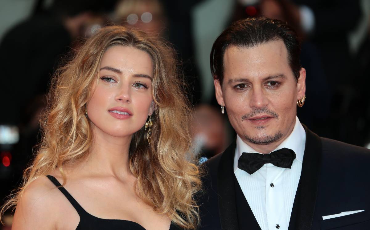 Amber Heard y Johnny Depp (Shutterstock).