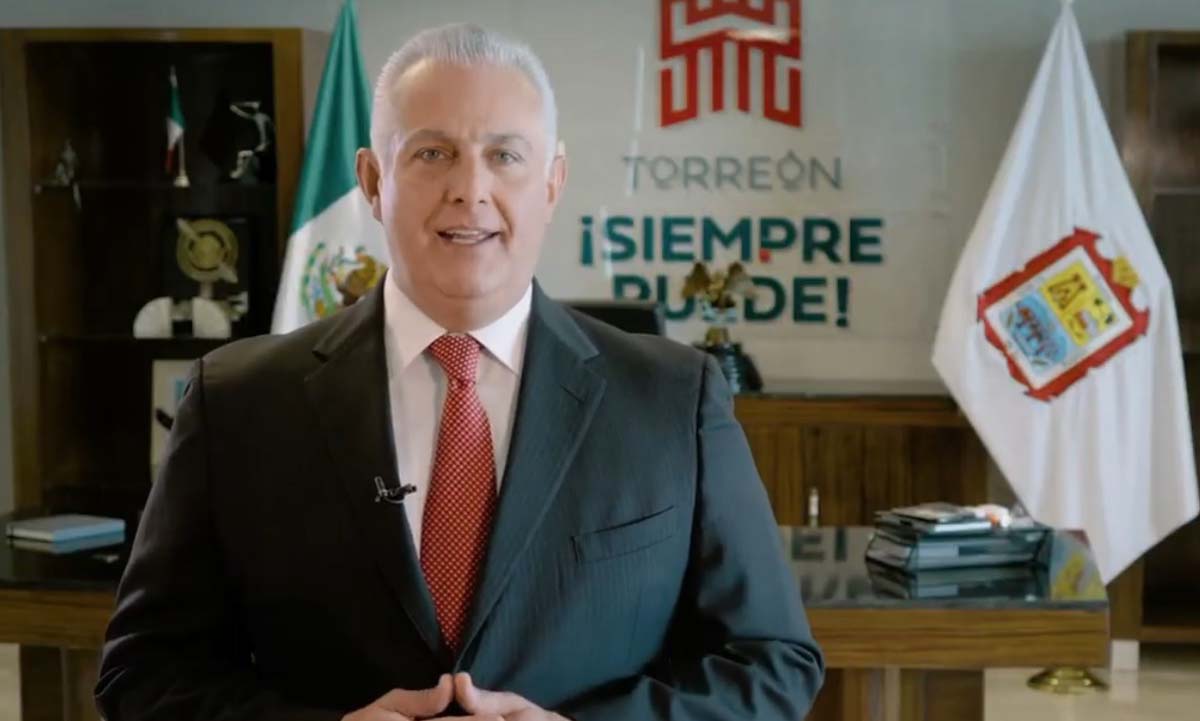 Alcalde de Torreón, Román Alberto Cepeda. (Especial)
