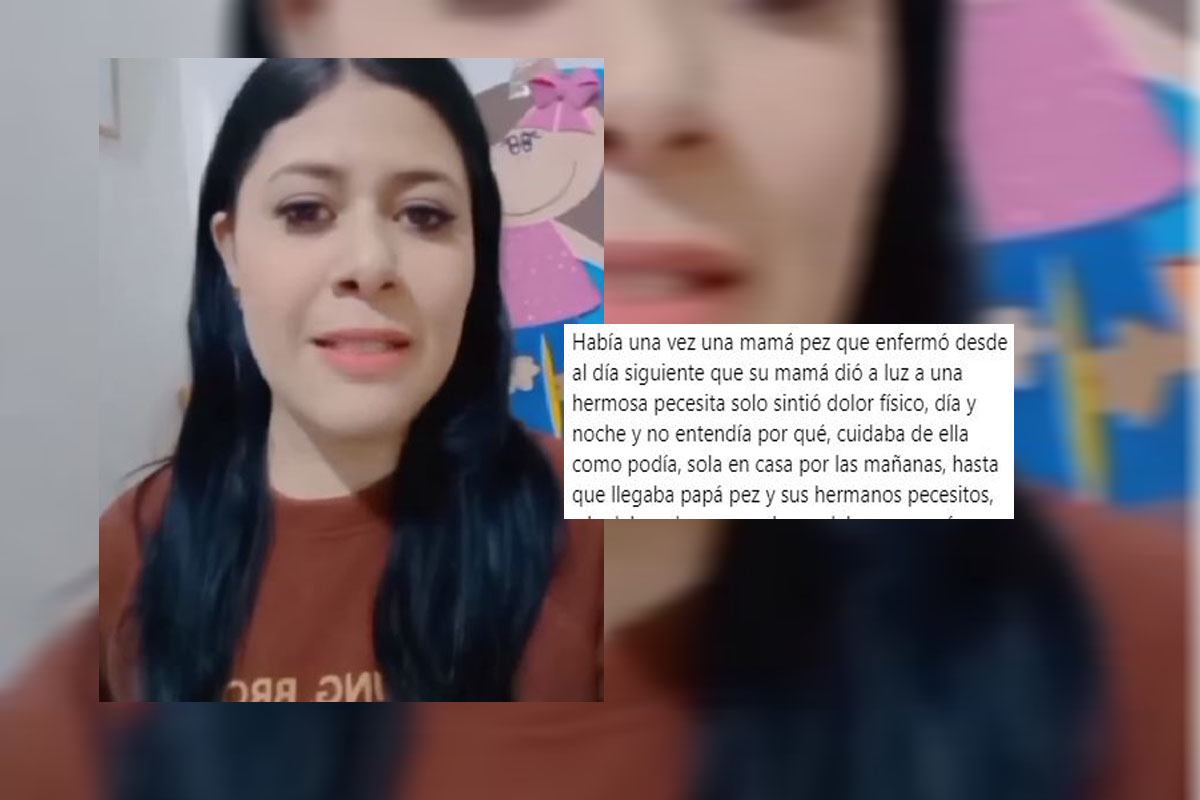 Brenda Cortez narró en su cuento cómo enfermó tras dar a luz. | Especial
