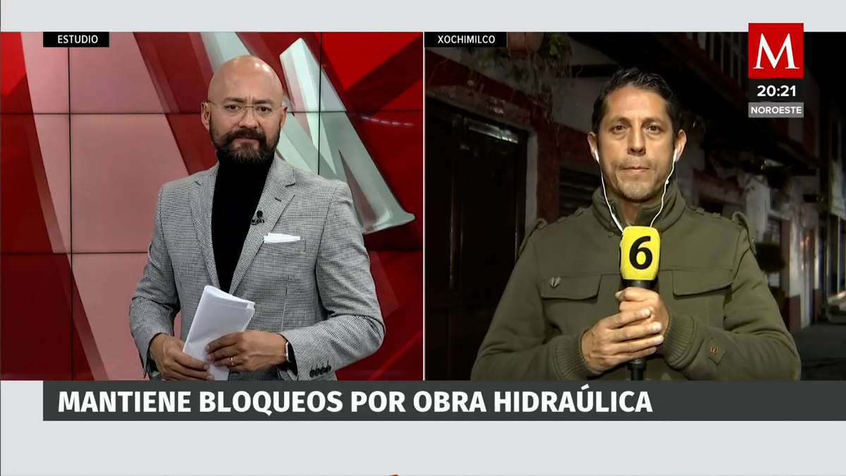 En CdMx, continúan bloqueos en alcaldía Xochimilco