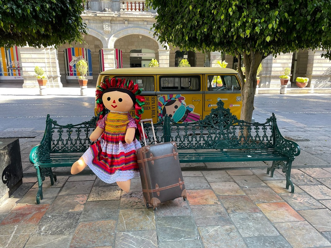 Artesanía Otomí, que lleva parte de la cultura mexicana por el mundo. (Paty Contreras)