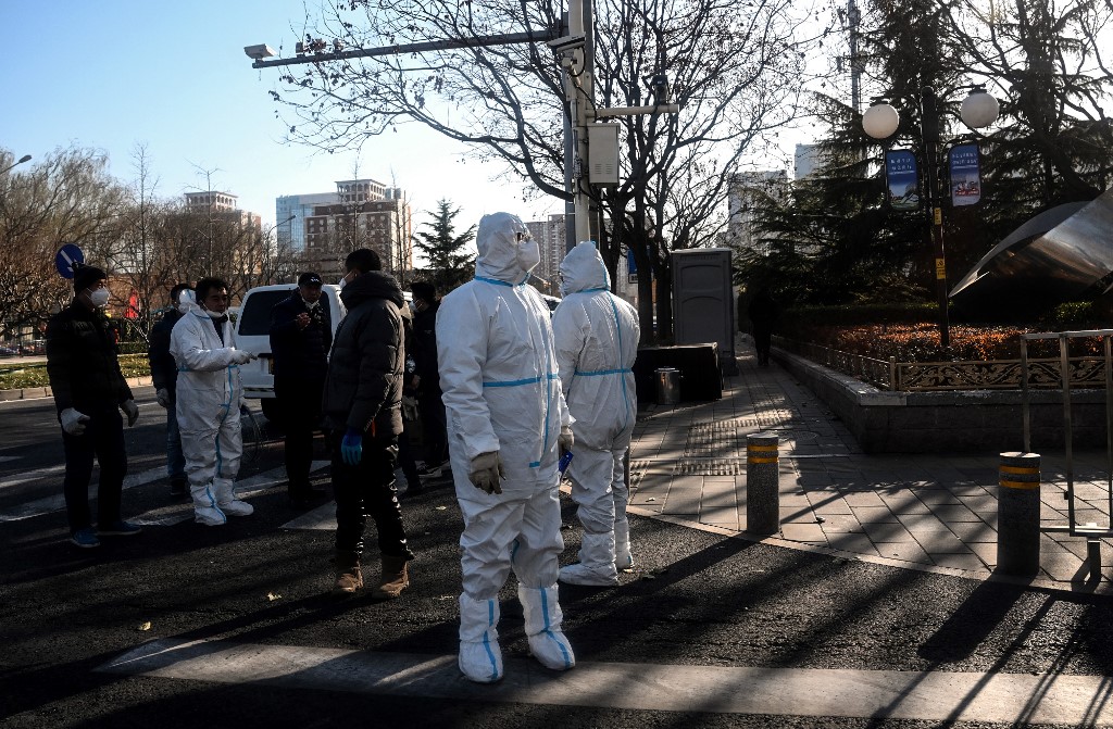 Las autoridades en China siguen con las medidas contra la pandemia. | AFP