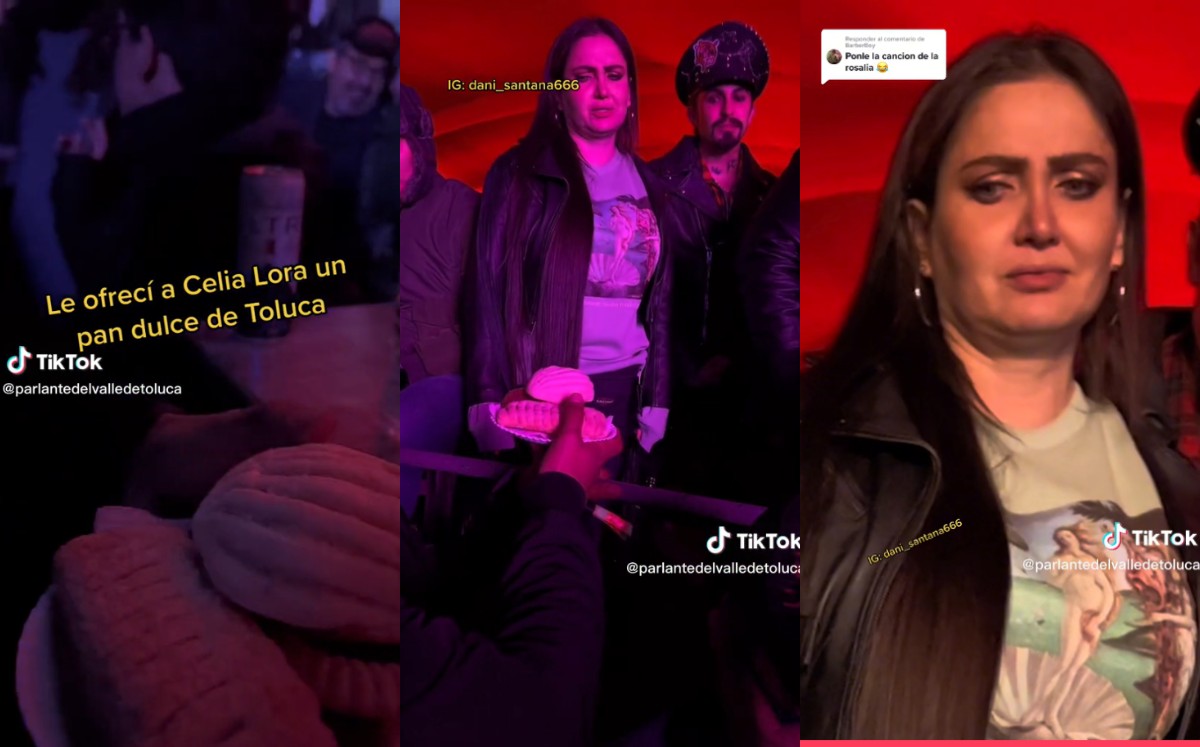 Celia Lora rechaza pan de seguidor (Especial).