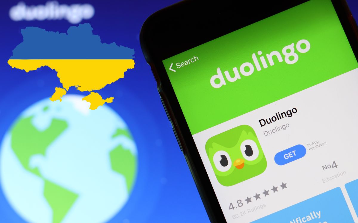 Duolingo reporta incremento en idioma ucraniano (Shutterstock/Pixabay).