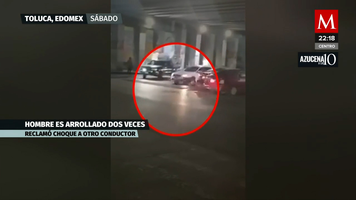 En Toluca un accidente vial generó una disputa