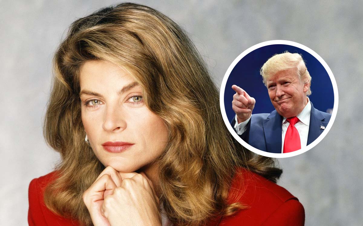 Kirstie Alley y Donald Trump (Especial)